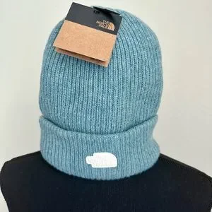 THE NORTH FACE Citystreet Beanie Jadeite Green Buy The North Face Green Logo Box Cuffed Beanie from Next USA main image 4